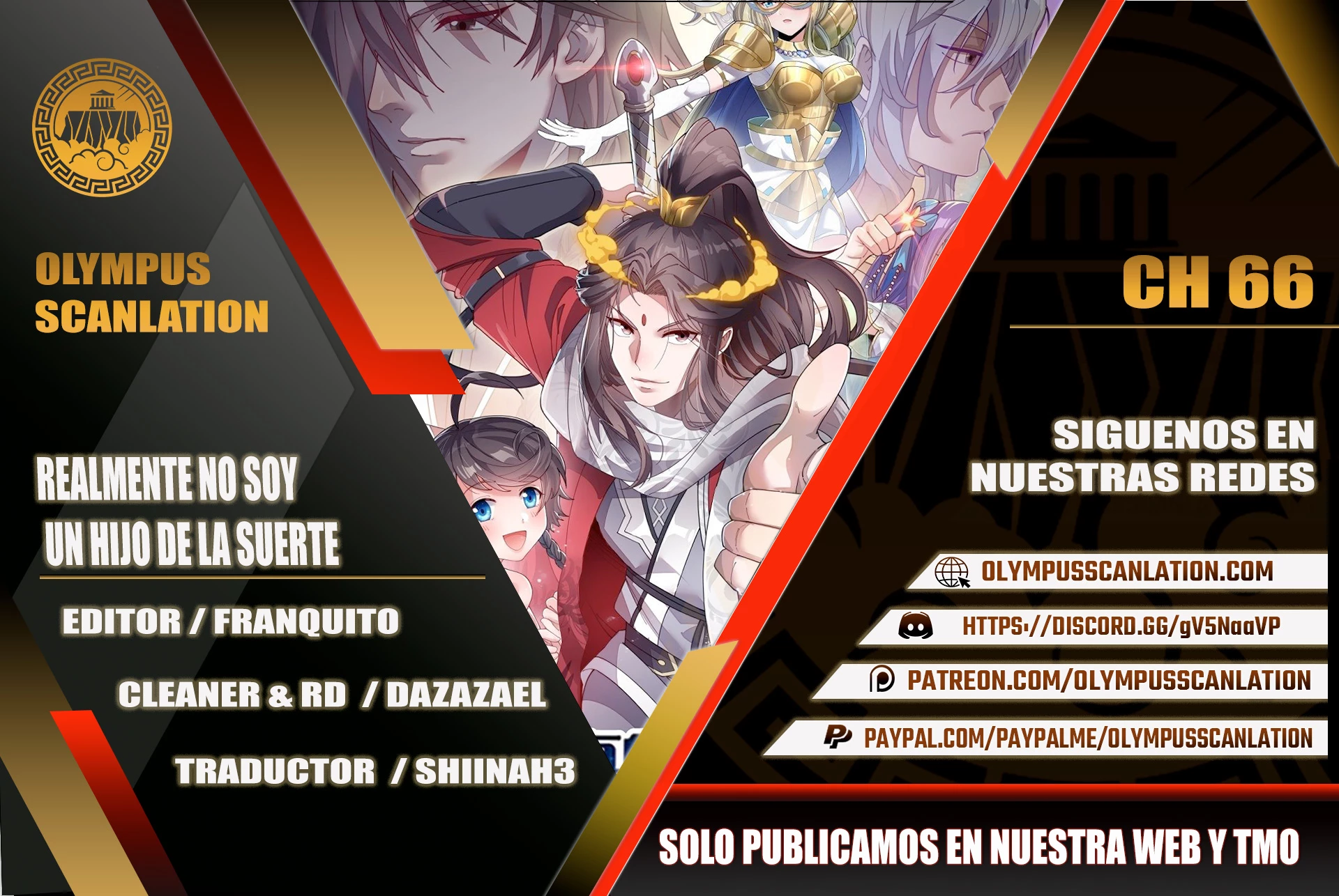 Realmente no soy un hijo de la Suerte > Capitulo 69 > Page 01